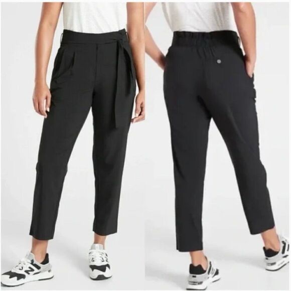 Athleta Skyline II Pant Black 10 - Picture 1 of 8
